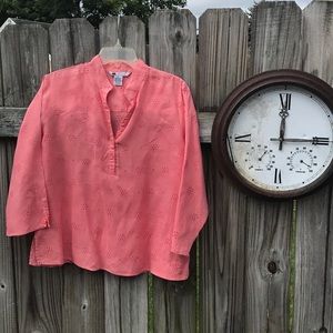 Coral Carole little shirt